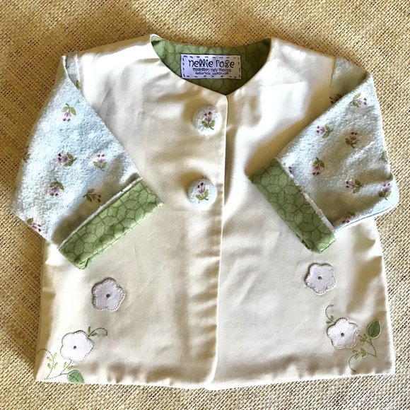 Nellie Rose Other - Handmade Repurposed Vintage Linens Girls Jacket